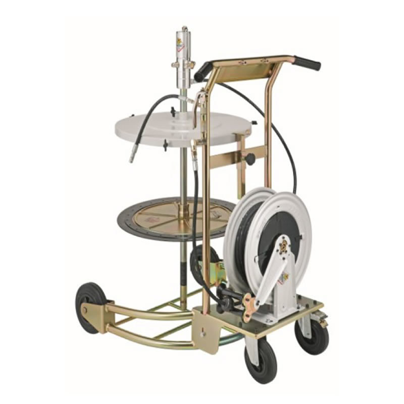MOBILE GREASE DISPENSER FOR 180-220 KG DRUMS WITH PUMP R 50-1